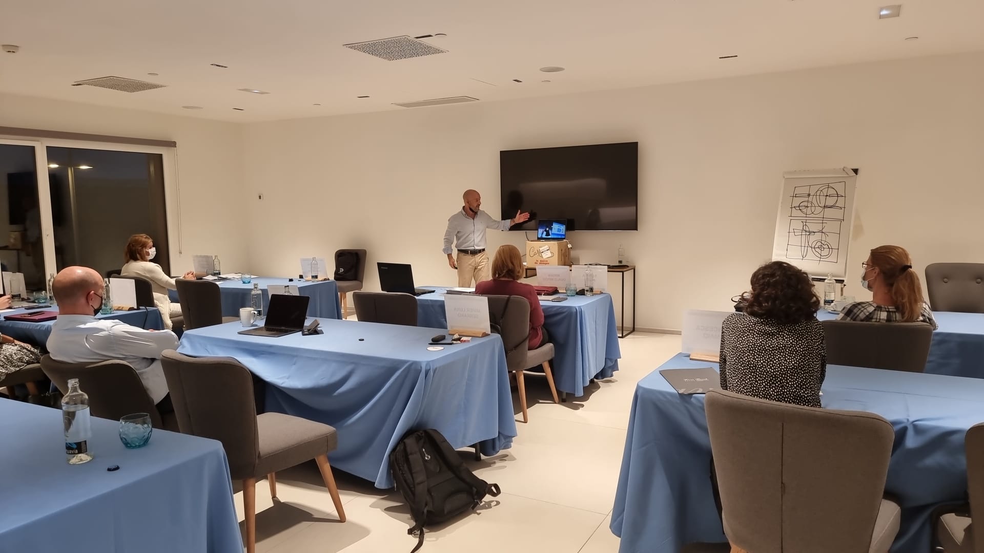Miguel Ángel Guisado en clases Lanzarote ICT